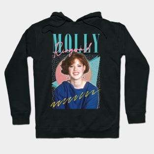 Molly Ringwald - 80s Retro Style Fan Art Design Hoodie